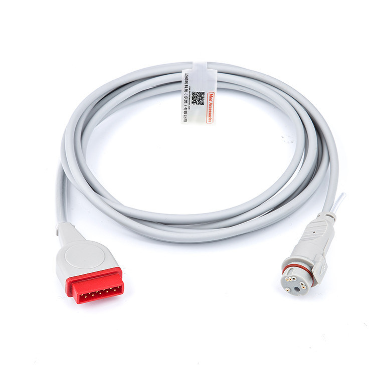 Cable d'adaptateur IBP compatible GE à BD pour moniteur invasif