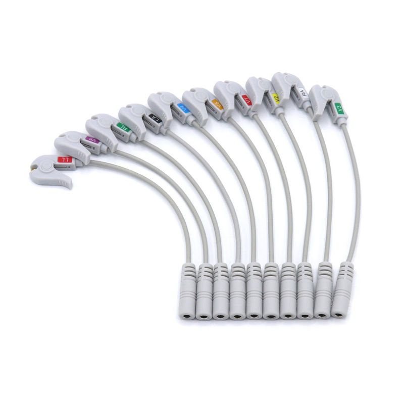 4.0 Banane Pinch ECG Machine accessoires câble d'adaptateur pratique Pour SK40BP