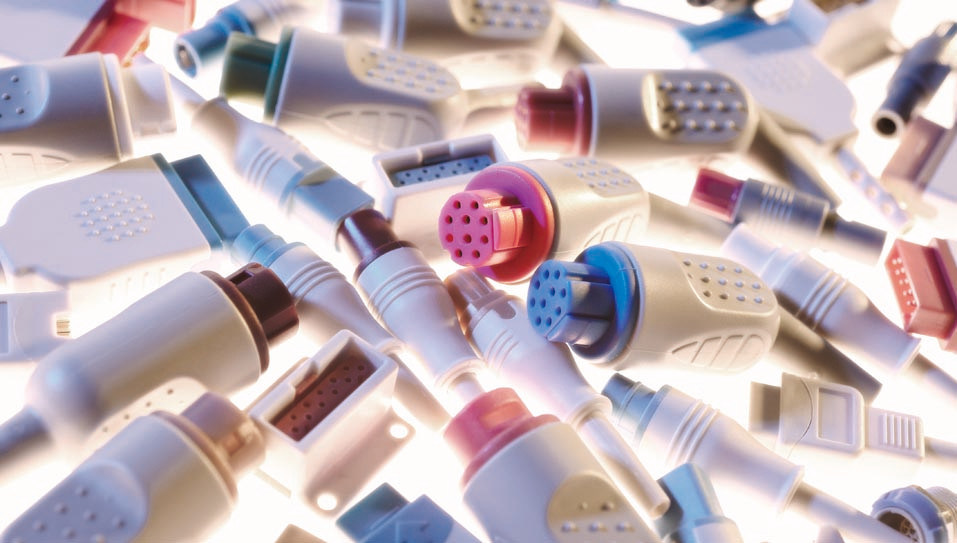 Capteur Spo2 réutilisable compatible sans latex pour les principaux moniteurs de marque