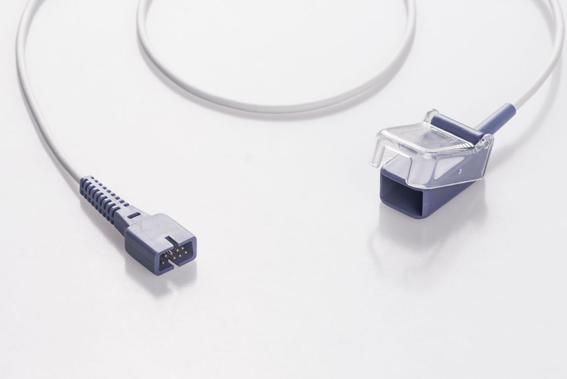 Cable d'adaptateur Spo2 Compatible avec Nellcor et autres marques Compatible avec Covidien Nellcor OxiMax Cable d'adaptateur SpO2