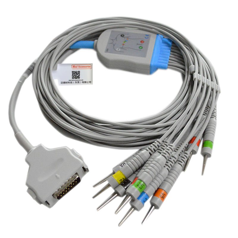 Burdick Atria Plus Eclipse Direct Connect Cable EKG 10 conduits AHA Banane 3,0m de longueur