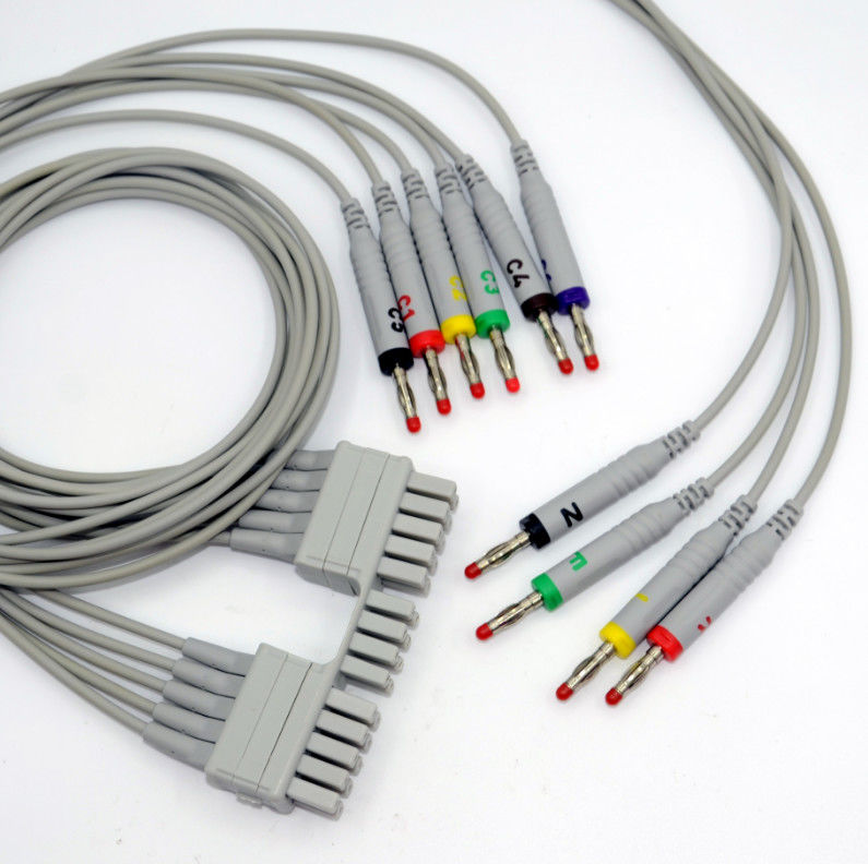 Burdick Atria Plus Eclipse Direct Connect Cable EKG 10 conduits AHA Banane 3,0m de longueur