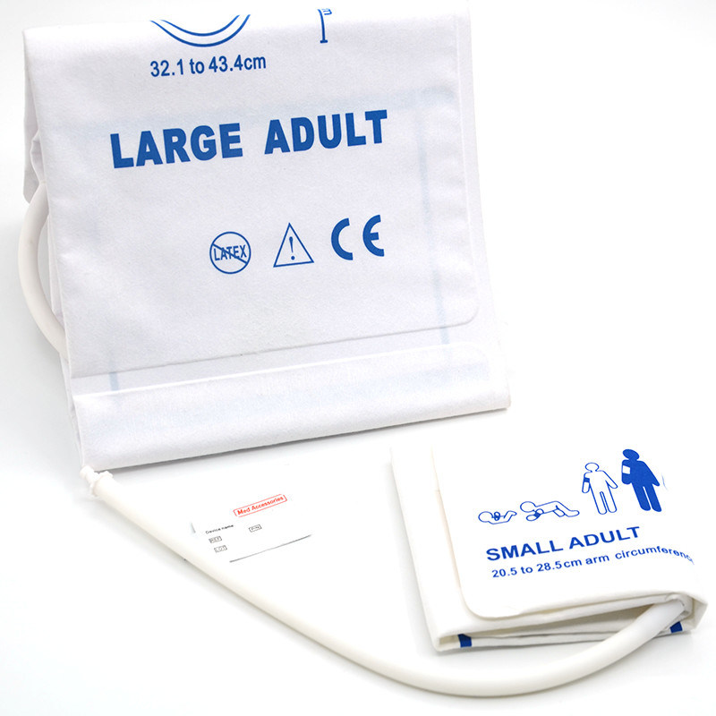 Accessoires médicaux ISO13485 Manche NIBP Matériau TPU jetable réutilisable pour nourrissons Adultes
