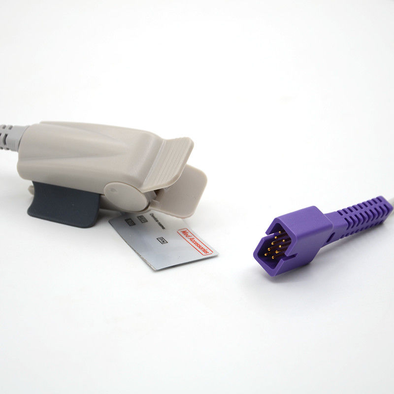 Clip à doigt de haute qualité Oximètre de pouls portable Spo2 Sensor adulte 9 broches Multi-fonction