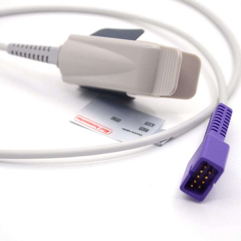 Clip à doigt de haute qualité Oximètre de pouls portable Spo2 Sensor adulte 9 broches Multi-fonction