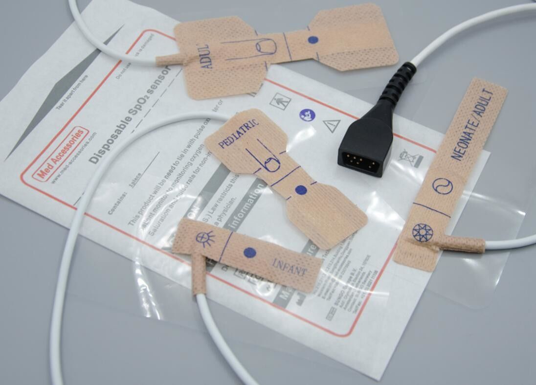 Fabrique d'accessoires médicaux adhésif oxymètre à pouls jetable