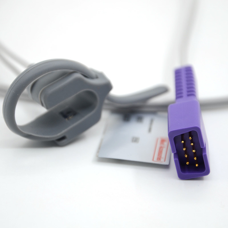 Utilisation chez le nouveau-né Compatible pour Nellcor Oximètre réutilisable à 9 broches Compatible avec Nellcor Spo2 Sensor