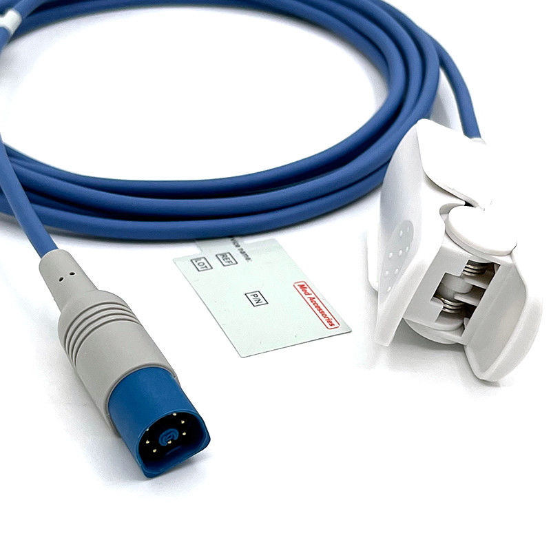 Oximètre de pouls de la sonde d'emballage réutilisable pour nouveau-né Sensor SpOo2 enveloppé 8 broches pour la sonde d'oxymètre de pouls HP L3m