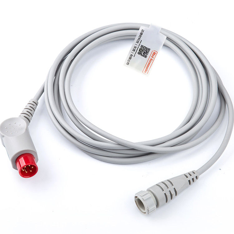 Cable pratique IBP Compatible Mindray à MX 12 broches Multi-fonction Couleur gris
