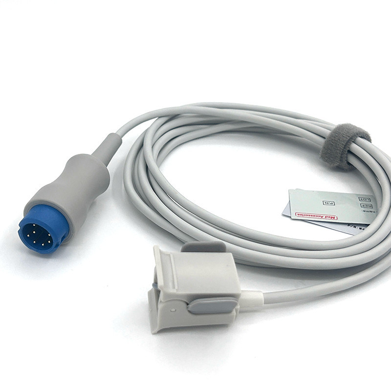 le doigt de l'enfant TPU gris Spo2 câble de capteur Pack unique pour tous les types de patients Mindray certifié
