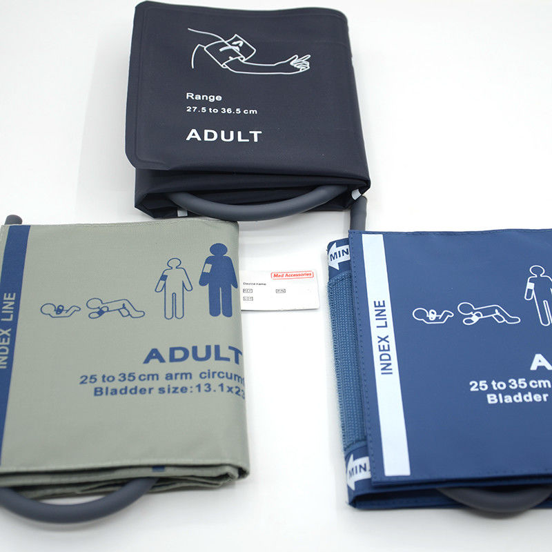Connecteur personnalisable Manche de pression artérielle non invasive réutilisable avec tube pour adulte à nouveau-né