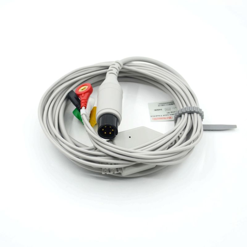 Compatible AAMI Compatible 5 câble ECG plomb IEC coupure pour les accessoires médicaux