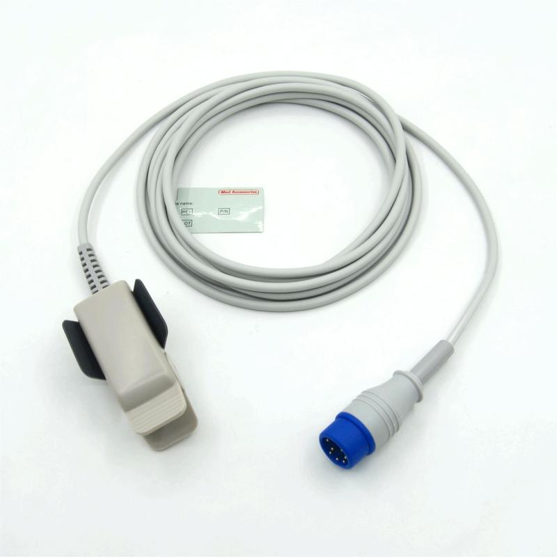 Compatible Zoll M2 Clips réutilisables pour adultes Fabricant de moniteurs accessoires Capteur SpO2