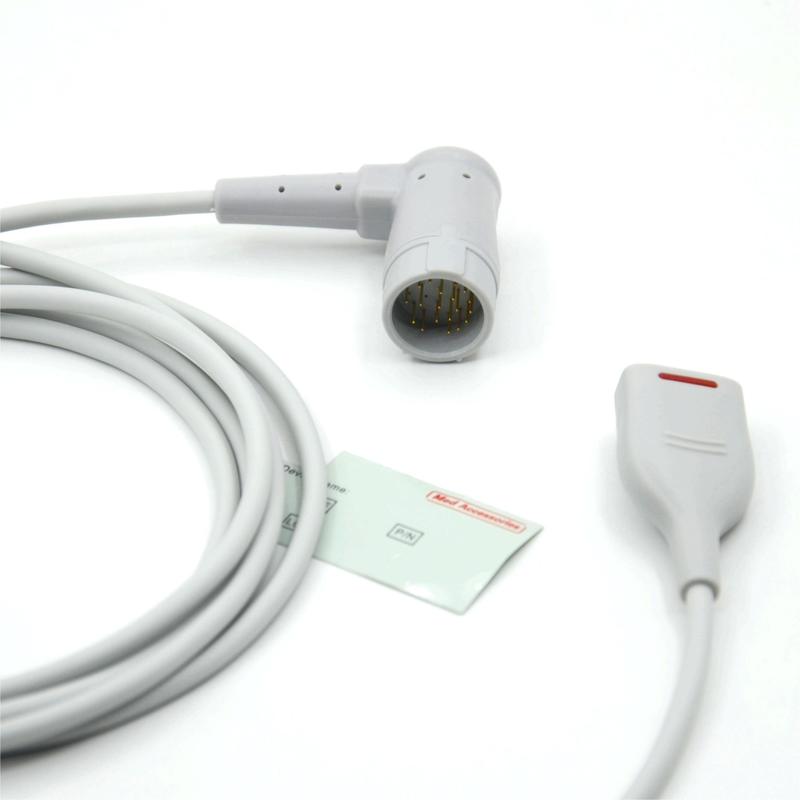 Accessoires médicaux compatibles Philips à M SpO2 câble d'adaptateur TPU Spo2 câble d'extension