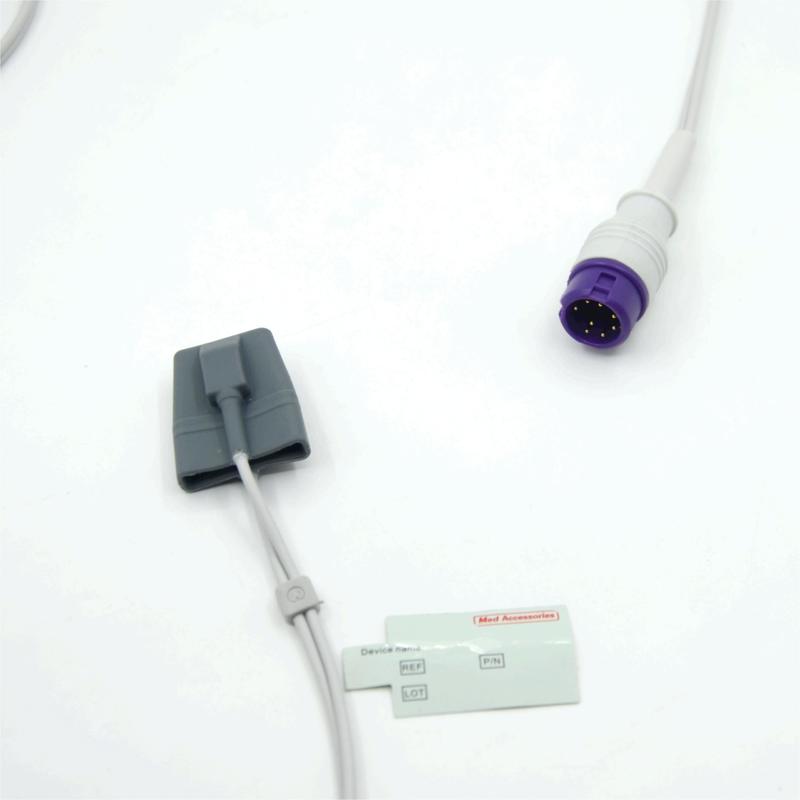 Compatible avec le Mindray Epm15 Reutilisable Pediatrique Soft Manufacturer Monitor Accessoires Capteur SpO2