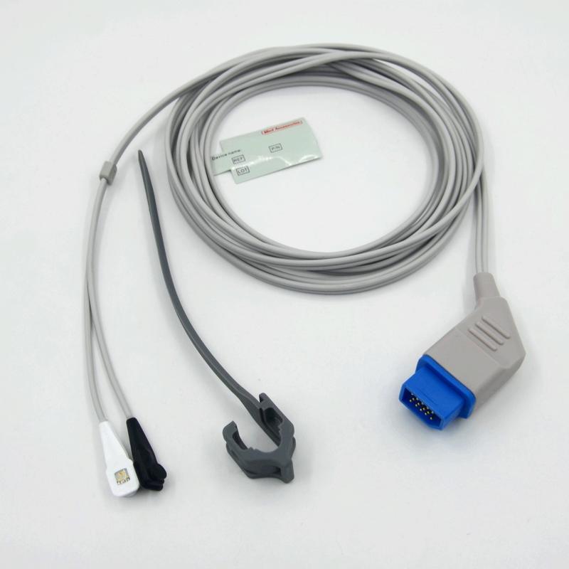 Accessoires Capteur SpO2 Compatible  Nihon Kohden Réutilisable Multi-site Fabricant Moniteur