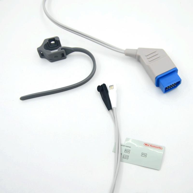 Accessoires Capteur SpO2 Compatible  Nihon Kohden Réutilisable Multi-site Fabricant Moniteur