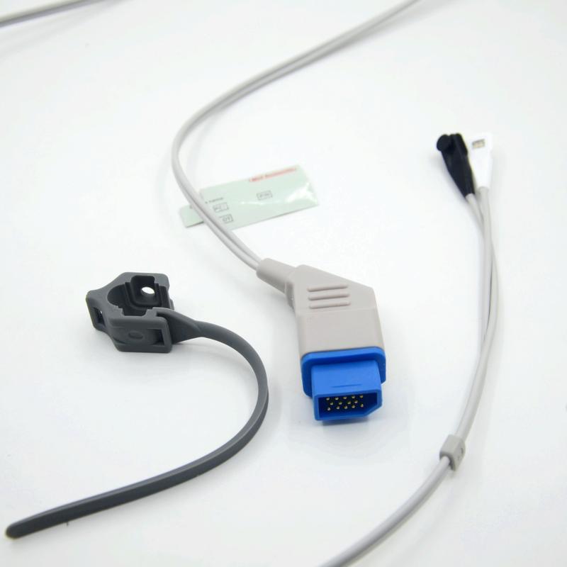 Accessoires Capteur SpO2 Compatible  Nihon Kohden Réutilisable Multi-site Fabricant Moniteur