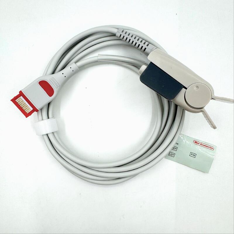 Accessoires médicaux de haute qualité, accessoires de moniteur médical, capteur SpO2 souple réutilisable pour adulte, Compatible avec le capteur Spo2 RAD-97