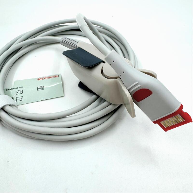Accessoires médicaux de haute qualité, accessoires de moniteur médical, capteur SpO2 souple réutilisable pour adulte, Compatible avec le capteur Spo2 RAD-97