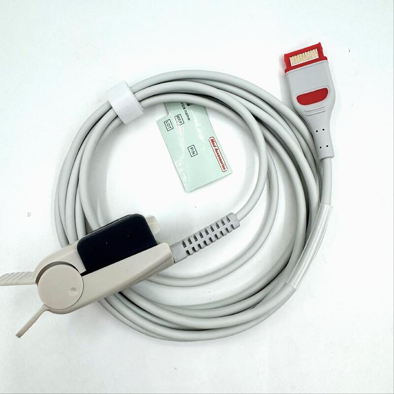 Accessoires médicaux de haute qualité, accessoires de moniteur médical, capteur SpO2 souple réutilisable pour adulte, Compatible avec le capteur Spo2 RAD-97