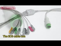 Cordon électrocardiogramme électrocardiogramme multi-fonctions Médical pratique compatible Drager Siemens